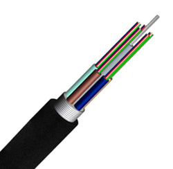 GYTA fiber optic equipment 144core g652d steel central strength member
