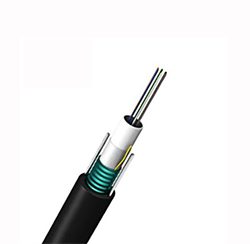 2-24 Core GYXTW Uni-Tube Outdoor Fiber Optic Cable for Communication