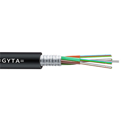 48 Core Single Mode Armored Duct GYTA Optic Fiber Cable