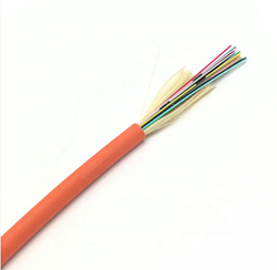 Distribution Tight Buffer 12 Core Multimode Fiber Optic Cable