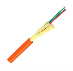 Distribution Tight Buffer 12 Core Multimode Fiber Optic Cable