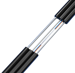 Self Supporting Steel Wire 2F G657A Outdoor FTTH Drop Cable