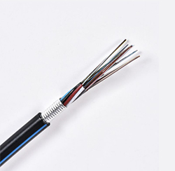 Underground Armored Fiber Optic 96 Core G652D Single Mode Armoured Fiber Cable