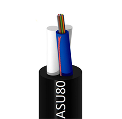 Aerial Cable ASU80 Cabo Fibra Optica 12FO with Brazil ANATEL