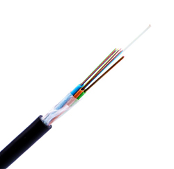 Outdoor 48 Core Aerial Fiber Optic Cable GYFTY G652D Loose Tube Cable