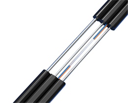 Self Supporting Steel Wire 2F G657A Outdoor FTTH Drop Cable