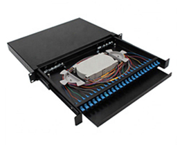 SC Fibre Patch Panel Rack Mount 1U Fiber Optic Terminal Box