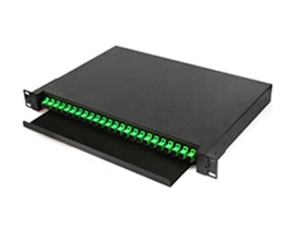 ODF 1U Optical Fiber Terminal Box Rack Mount Patch Panel