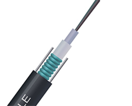 Armored Fiber Cable 8 Core Single Mode G652D Fiber GYXTW Cable